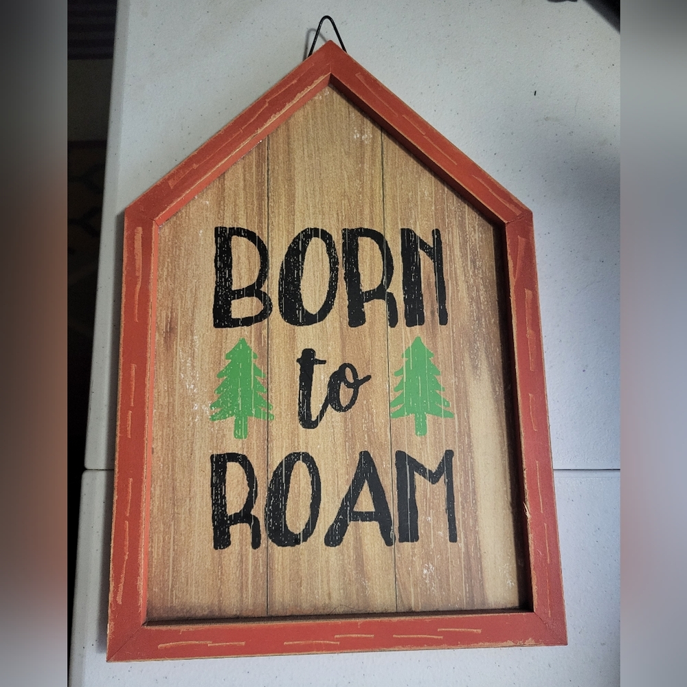 Decorative hang sign